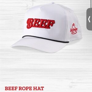 NWT Arby’s BEEF SnapBack hat.